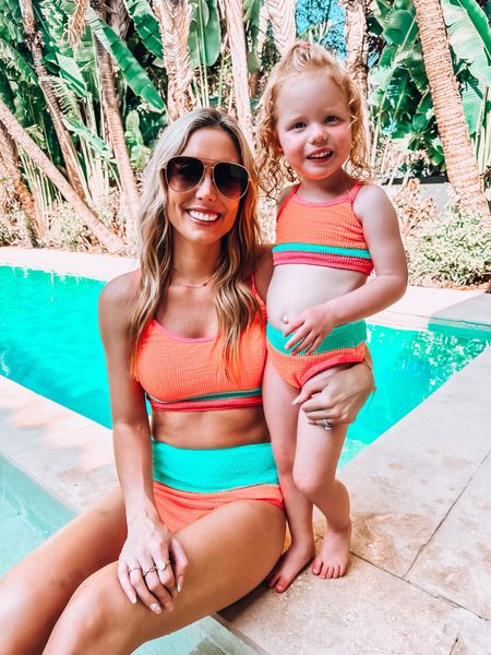 My swimsuit from my Pink Lily collection just restocked. Use ToriG20 for 20% off. So cute for you and your little mini. #pinklily #matching #swim

#LTKunder50 #LTKswim #LTKcurves
