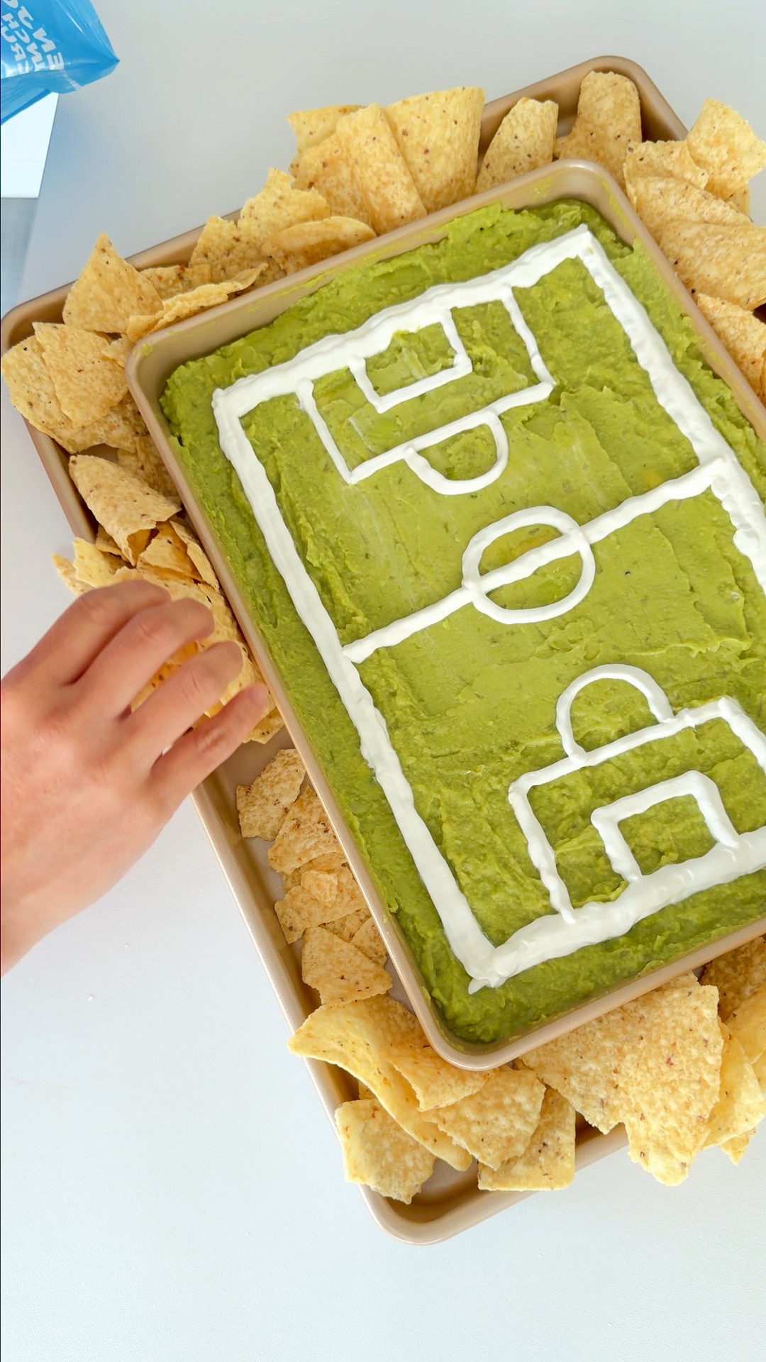 Get the two baking pans that works perfectly for this 5 minute dish! #worldcup #soccerparty #soccersnacks #soccerfood

#LTKfoodie