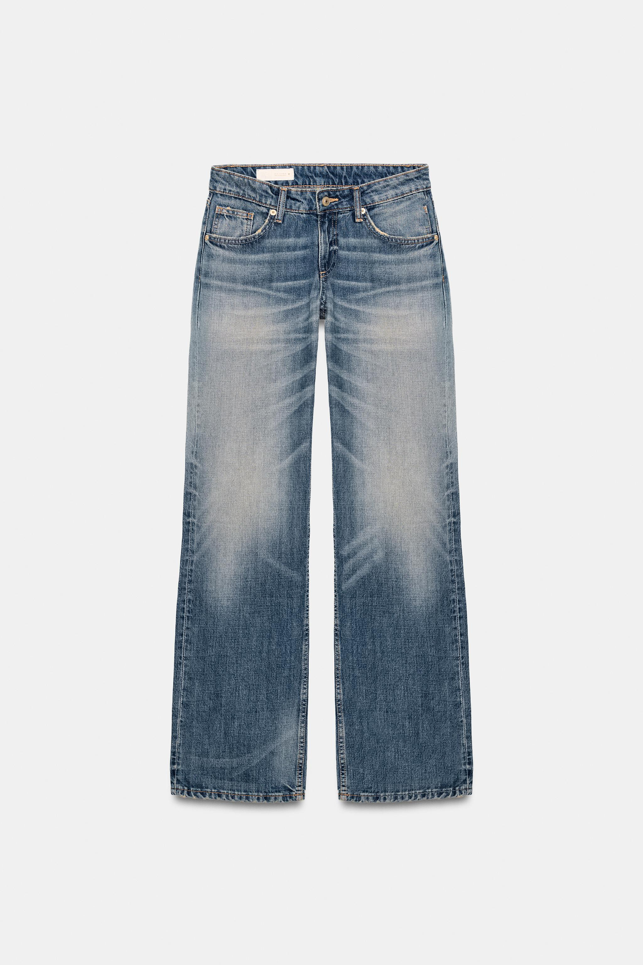 JEAN TRF WIDE LEG TAILLE BASSE | Zara US