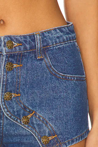 Sundrenched Short in Mid Wash | Revolve Clothing (Global)