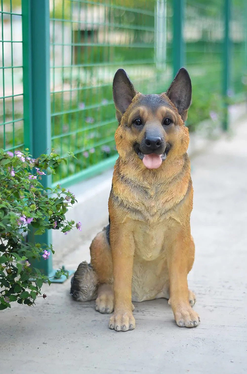 Sitting German Shepherd Statue | Wayfair North America