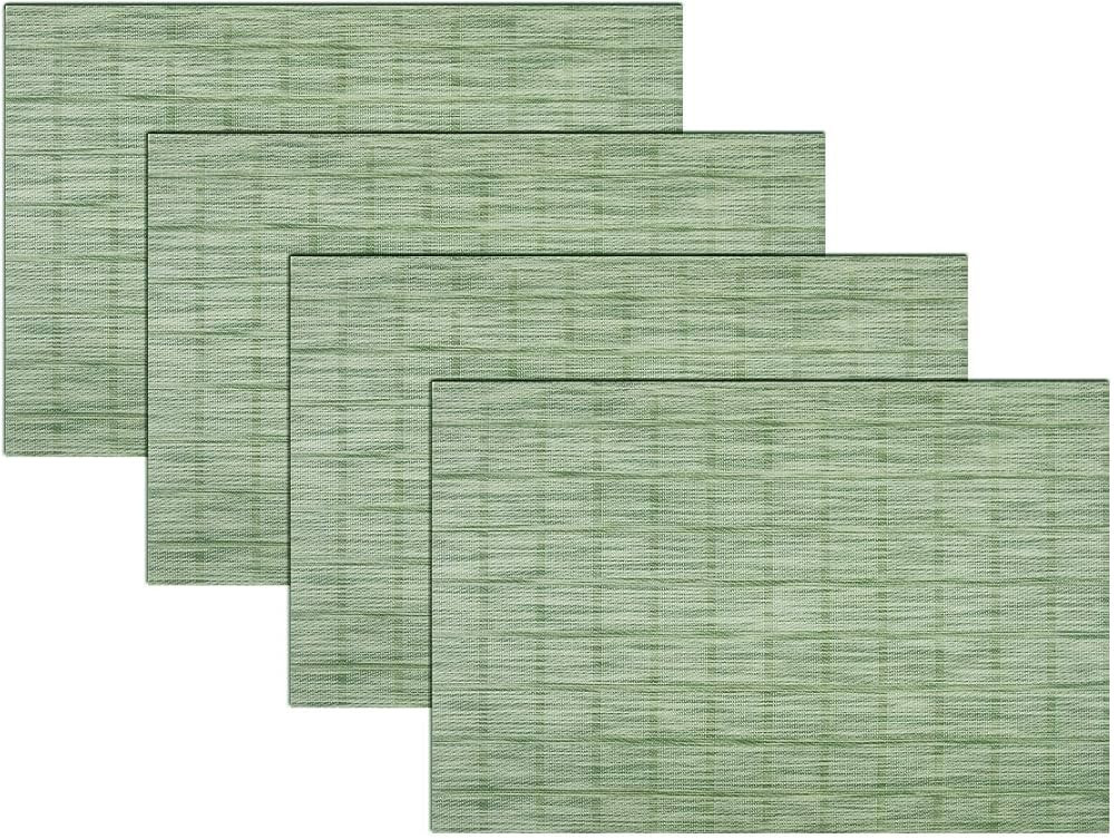 PIGCHCY Countryside Placemats Set of 4 Woven Heat Resistant Placemats Washable Easy to Clean Tabl... | Amazon (US)