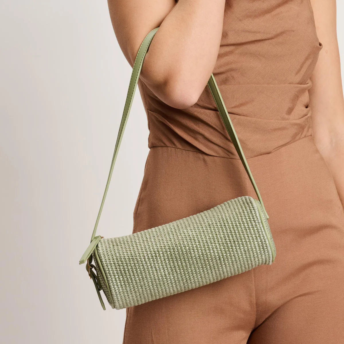 Mila - Straw Shoulder Bag | Moda Luxe