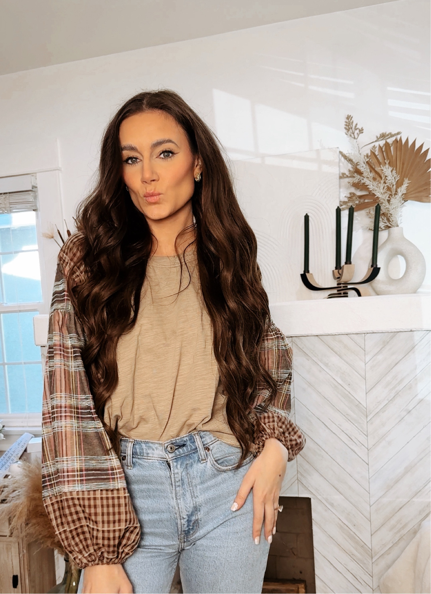 I sized up to a large for a more oversized fit!

#LTKStyleTip
