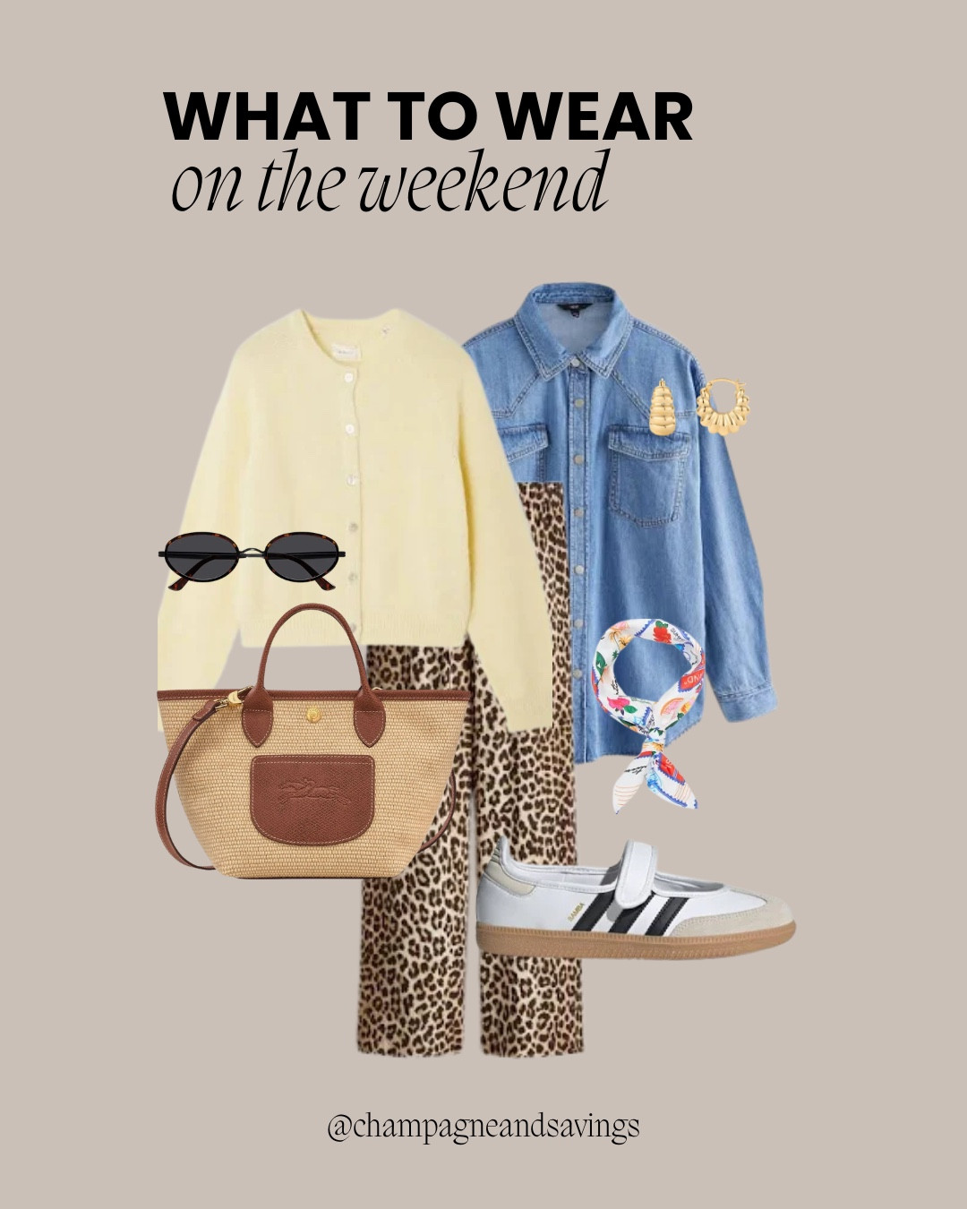 What to wear April: weekend outfit

#LTKootd