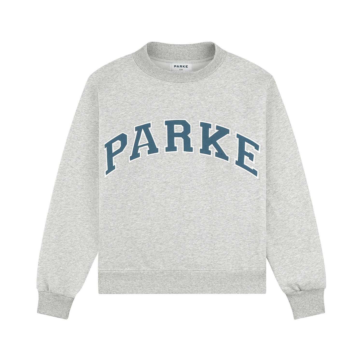 Varsity Mockneck - Classic Grey + Bluestone | Parke