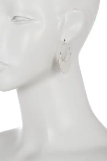 Half Crescent Hoop Earrings | Nordstrom Rack