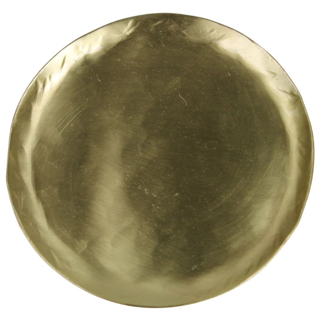 SMALL HAMMERED BRASS TRAY | Cooper at Home