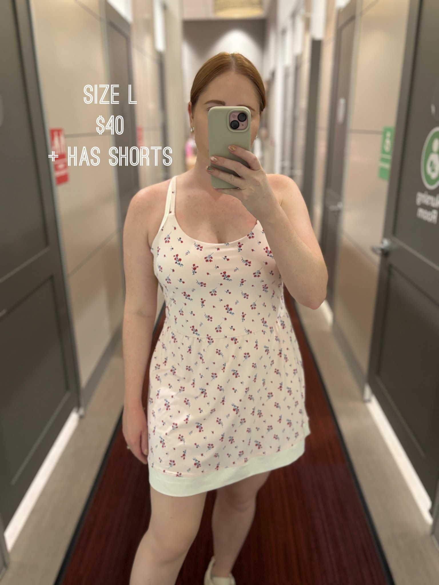 Women's Knit Strappy Active Dress - All In Motion™ Light Pink Floral

#LTKFindsUnder50 #LTKActive #LTKMidsize