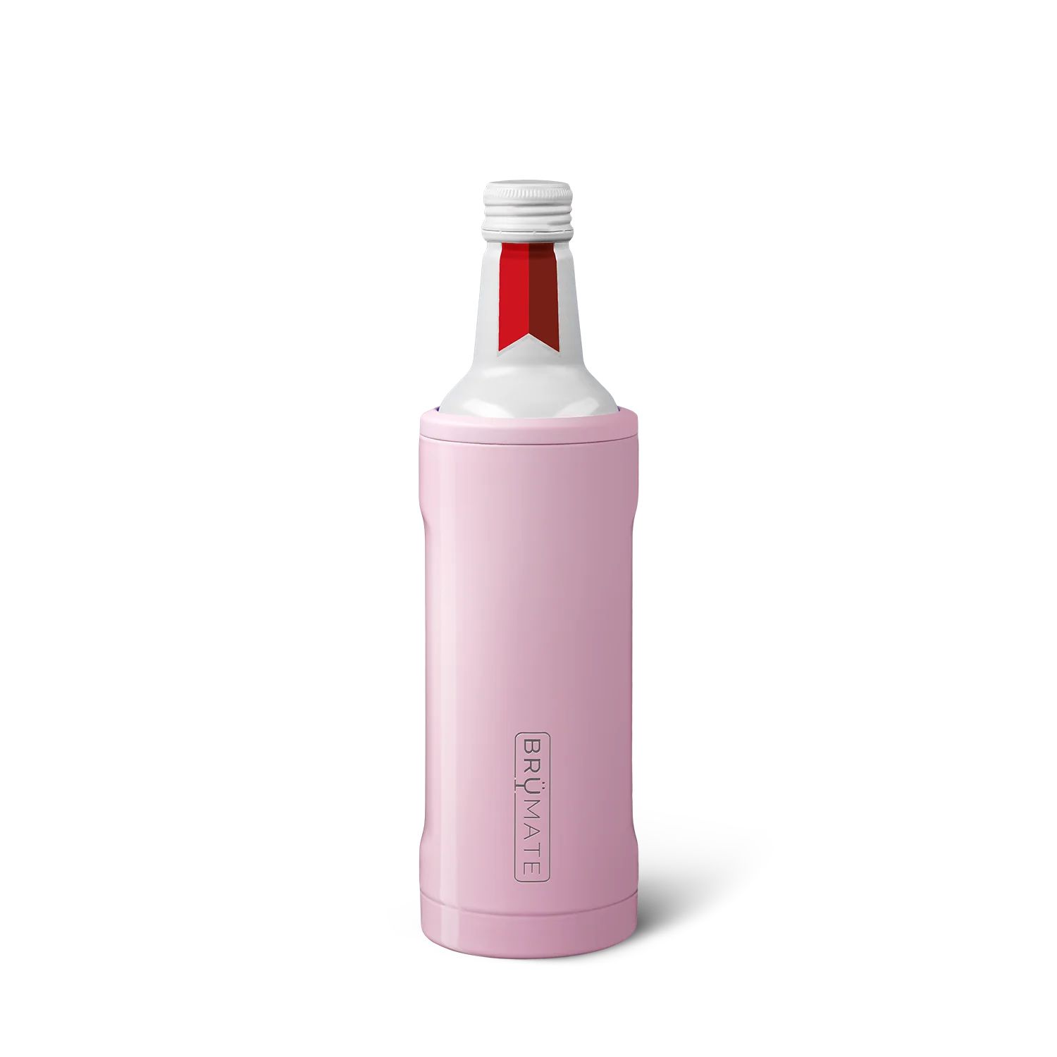 Hopsulator Twist | Blush | 16oz Aluminum Bottles | BruMate