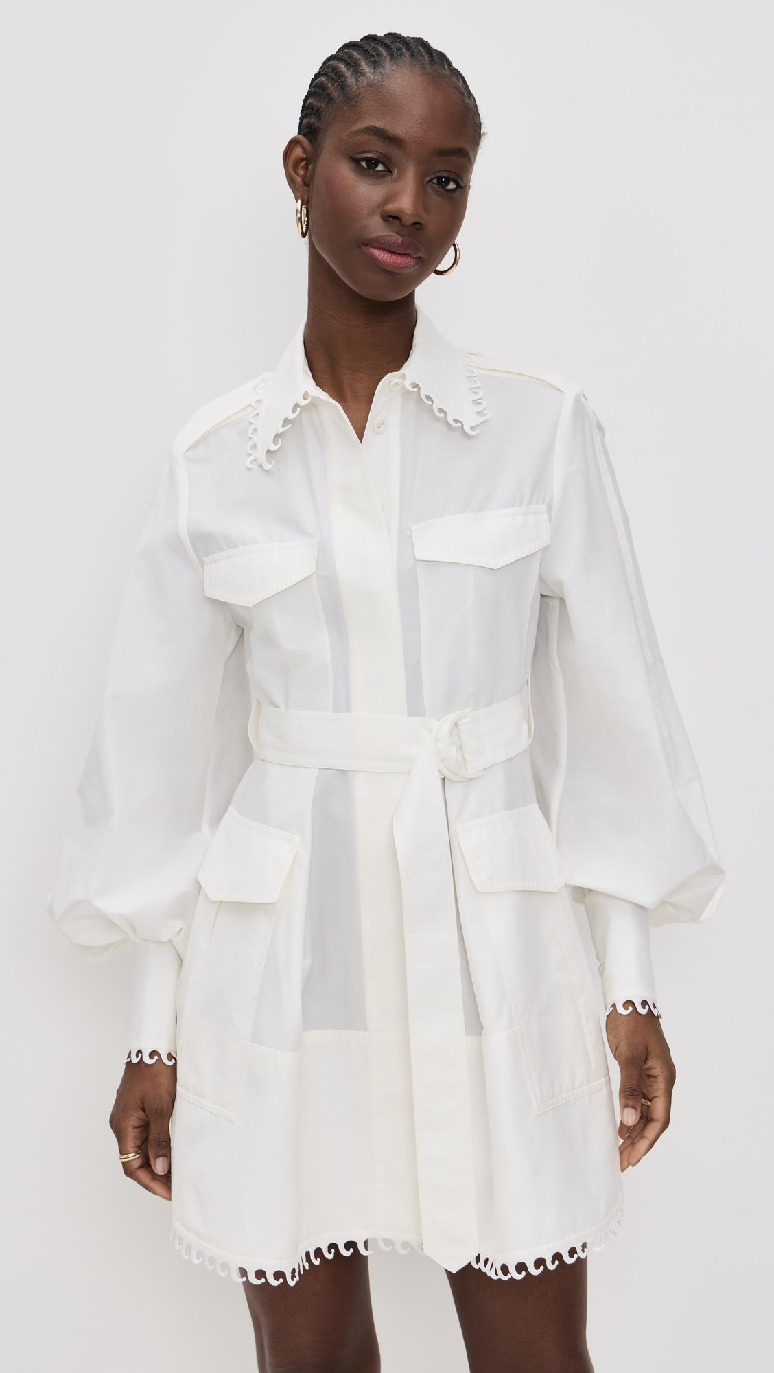 Zimmermann Illuminate Utility Mini Dress | Shopbop | Shopbop