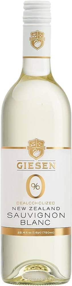 Giesen Non-Alcoholic Sauvignon Blanc - Premium Dealcoholized White Wine from New Zealand | Amazon (US)