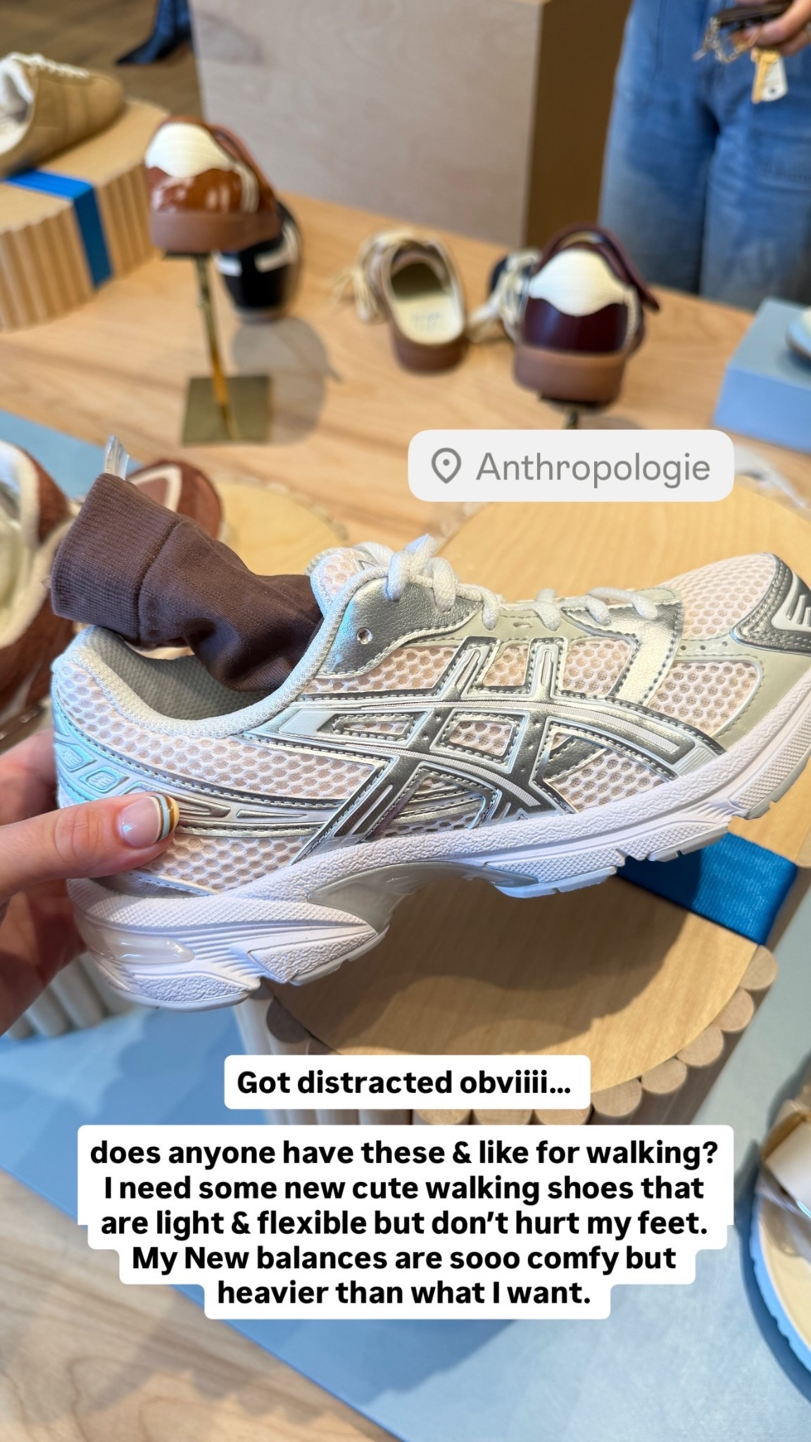 You guys all said you love these tennis shoes for walking!