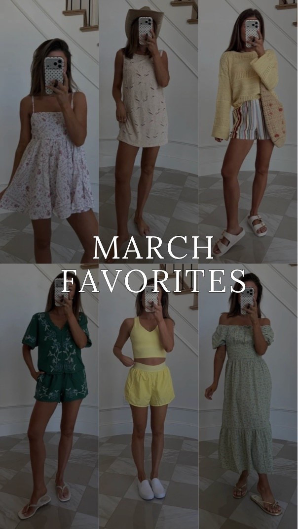 Your favorites from March! So many spring and summer budget friendly outfits you can dress up or down!  

#LTKSeasonal #LTKootd