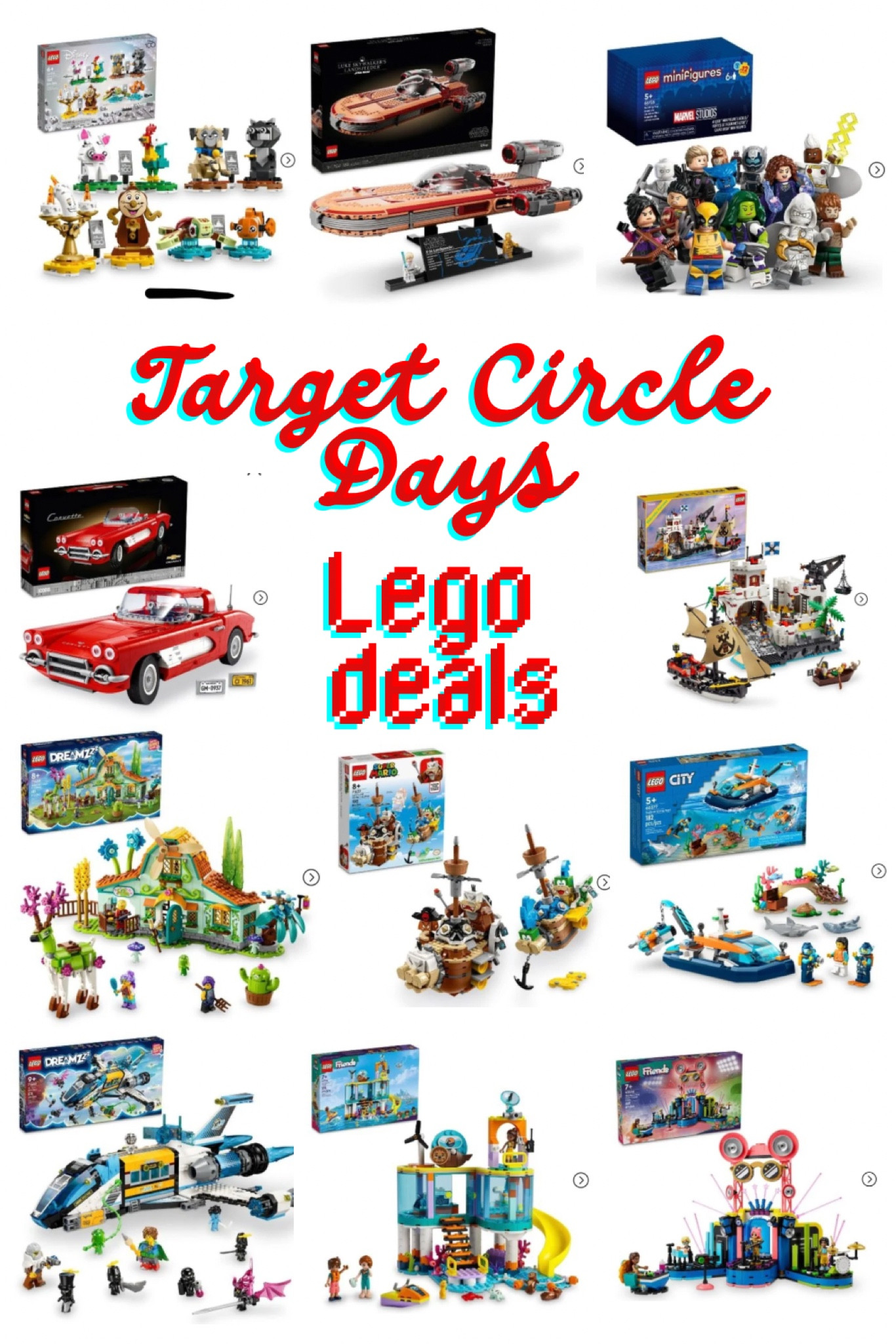 There is something for little or big, new or old legomaniacs on sale this circle days.  Disney, Star Wars, Super Mario Brothers.  Lego and fire up that imagination.

#LTKSaleAlert #LTKSummerSales #LTKKids