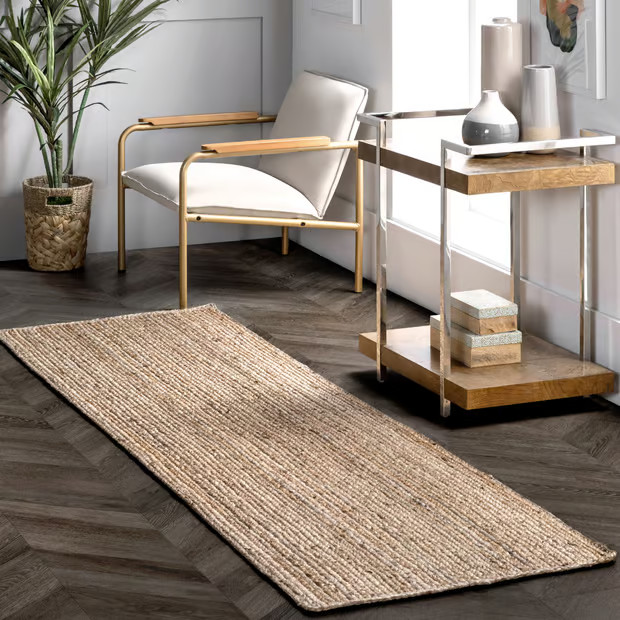 Maui Jute Braided Natural Rug | Rugs USA