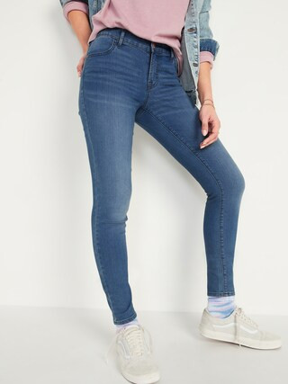 Mid-Rise Super Skinny Jeans for Women | Old Navy (US)