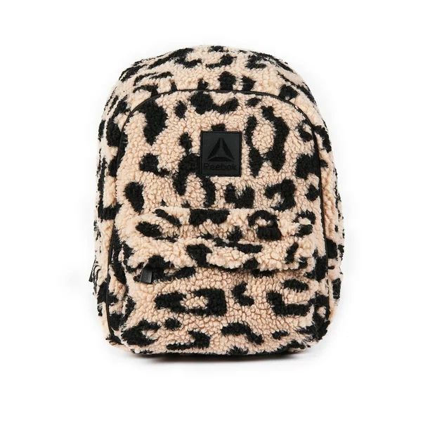 Reebok Heritage Women's Leopard Sherpa Mini Backpack - Walmart.com | Walmart (US)