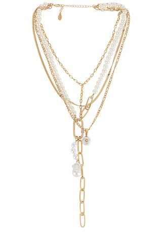 Pearl Lariat Necklace
                    
                    8 Other Reasons | Revolve Clothing (Global)