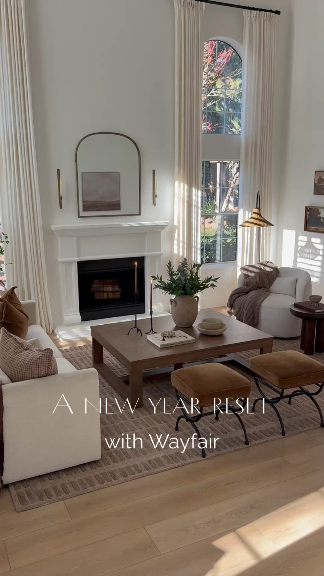 First living room reset of 2026 with some of my favorite Wayfair finds.
I’m all about creating a warm, cozy, and welcoming space. A home that feels good to walk into every day.

#Ad, #Wayfair @Wayfair, #WayfairPartner


Living room reset, cozy home, earthy home decor, organic modern decor, coffee table styling, neutral area rug, throw pillows. 

#LTKU #LTKSeasonal #LTKHome