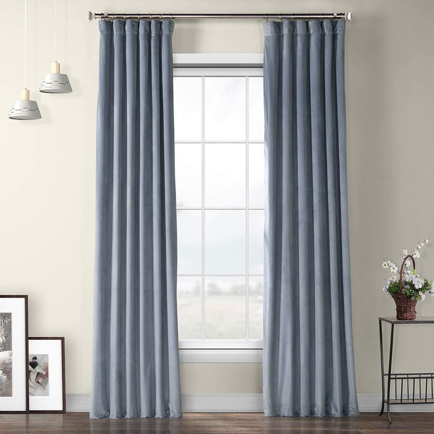 HPD Half Price Drapes Heritage Plush Velvet Curtains for Bedroom & Living Room 50 X 84, VPYC-1799... | Amazon (US)