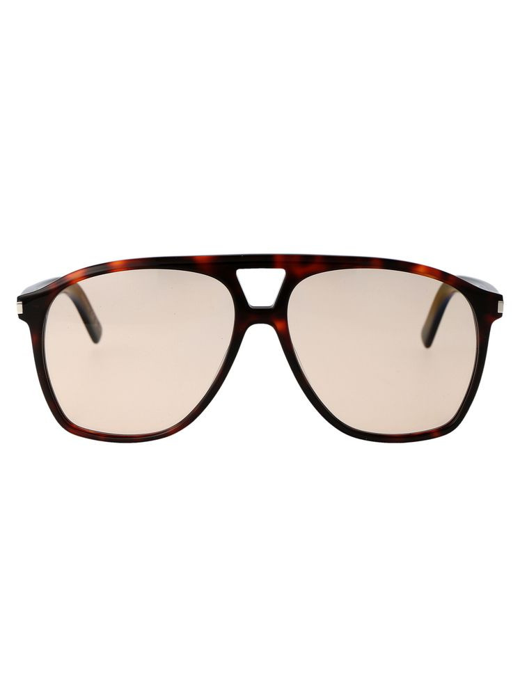 Saint Laurent Eyewear Aviator Frame Sunglasses | Cettire Global