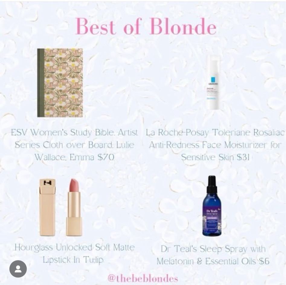 This one is a good one!! The Study Bible is on Sale at Walmart right now!! 

Best of Blondes!!

#LTKBeauty #LTKSaleAlert #LTKGiftGuide