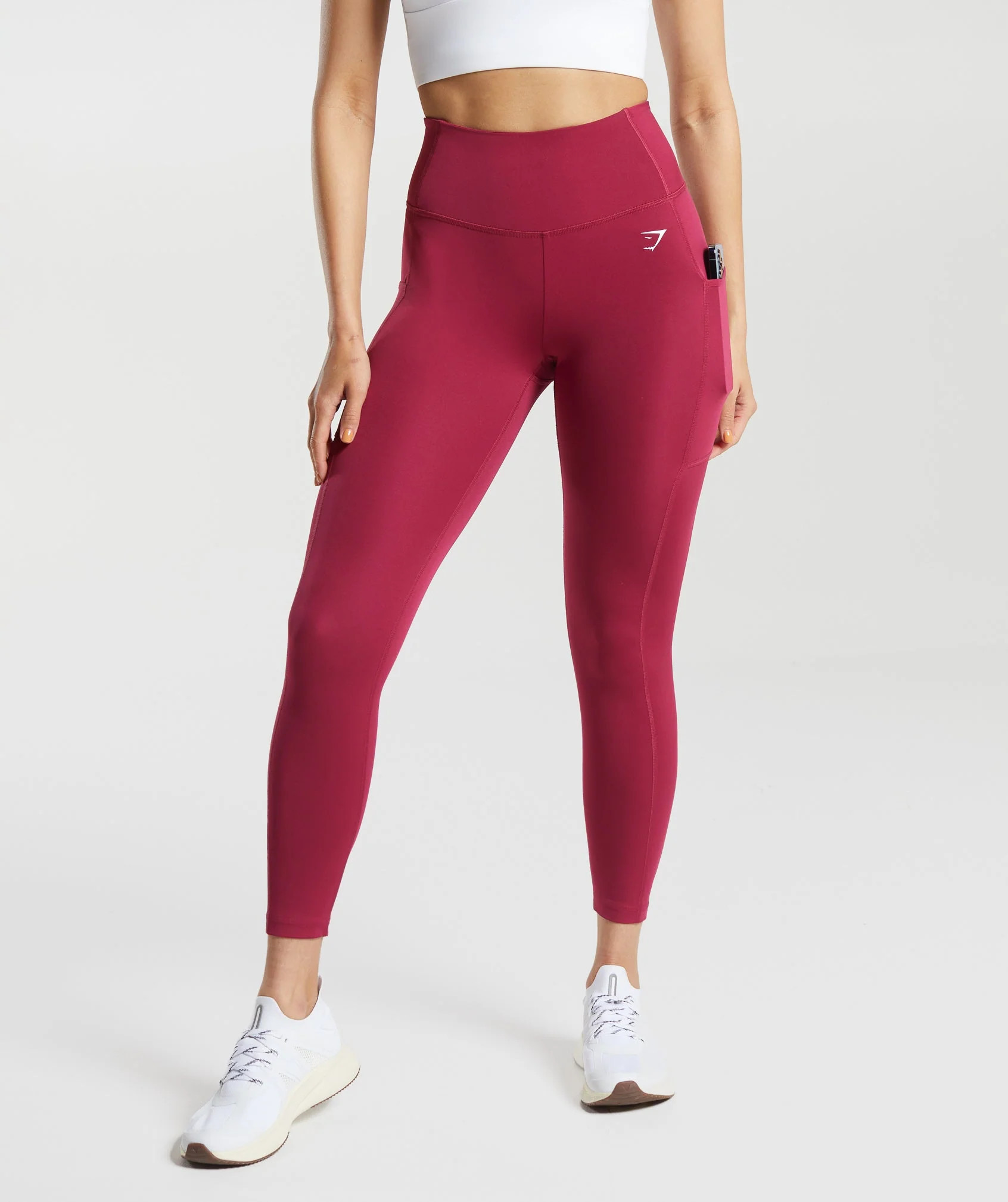 Gymshark Pocket Leggings - Raspberry Pink | Gymshark (Global)