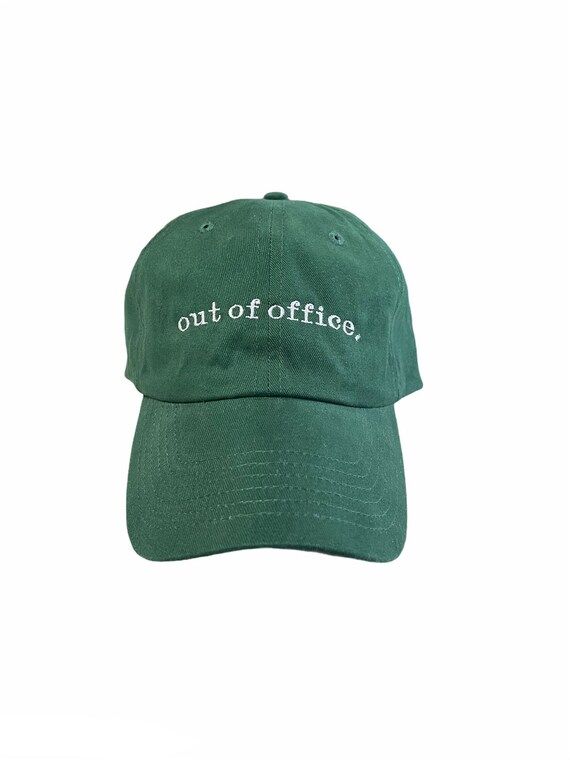 Out of Office Embroidered Baseball Hat | Etsy | Etsy (US)