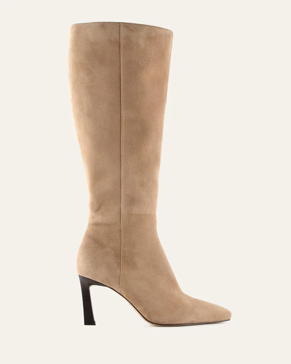 NEON KNEE BOOTS LATTE SUEDE | Jo Mercer (AU)
