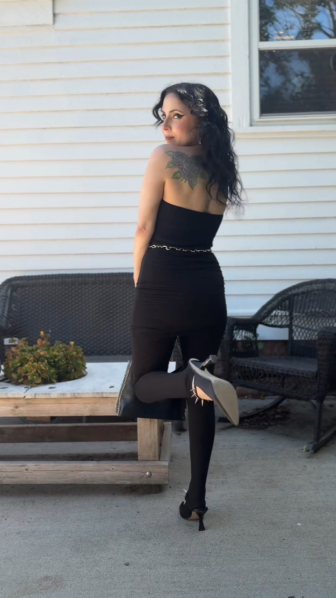 Date night outfit 
Top is from thehouseofgentry link in my IG bio 
Chain belt is Regalrose link in my IG bio 

#LTKParties #LTKStyleTip #LTKTravel