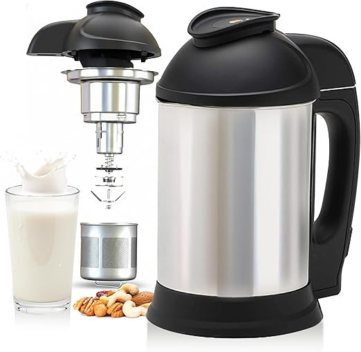 Almond Cow Nut Milk Maker Machine, Plant-Based Milk Maker for Almond, Oat, Cashew, Soy Milk, Stai... | Amazon (US)
