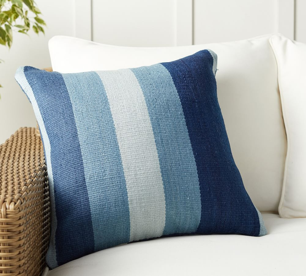 Lorne Eco-Friendly Indoor/Outdoor Pillow | Pottery Barn (US)