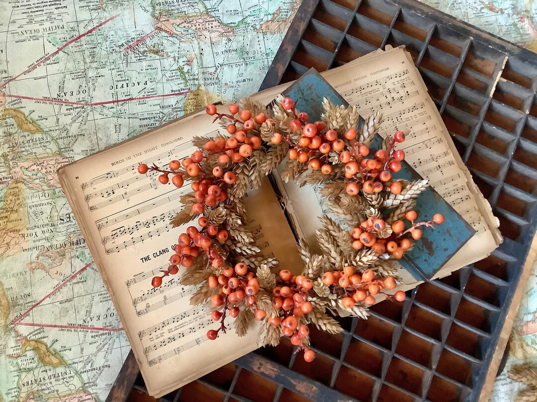 Fall Hops Wreath, Fall Wreath, Autumn Candle Wreath, Faux Wheat Decor, Harvest Decor, Thanksgivin... | Etsy (US)