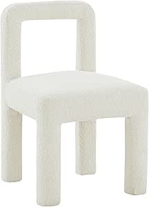 Tov Furniture Hazel Cream Boucle Dining Chair | Amazon (US)