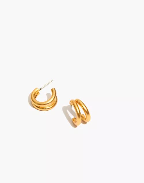 Split Mini Hoop Earrings | Madewell