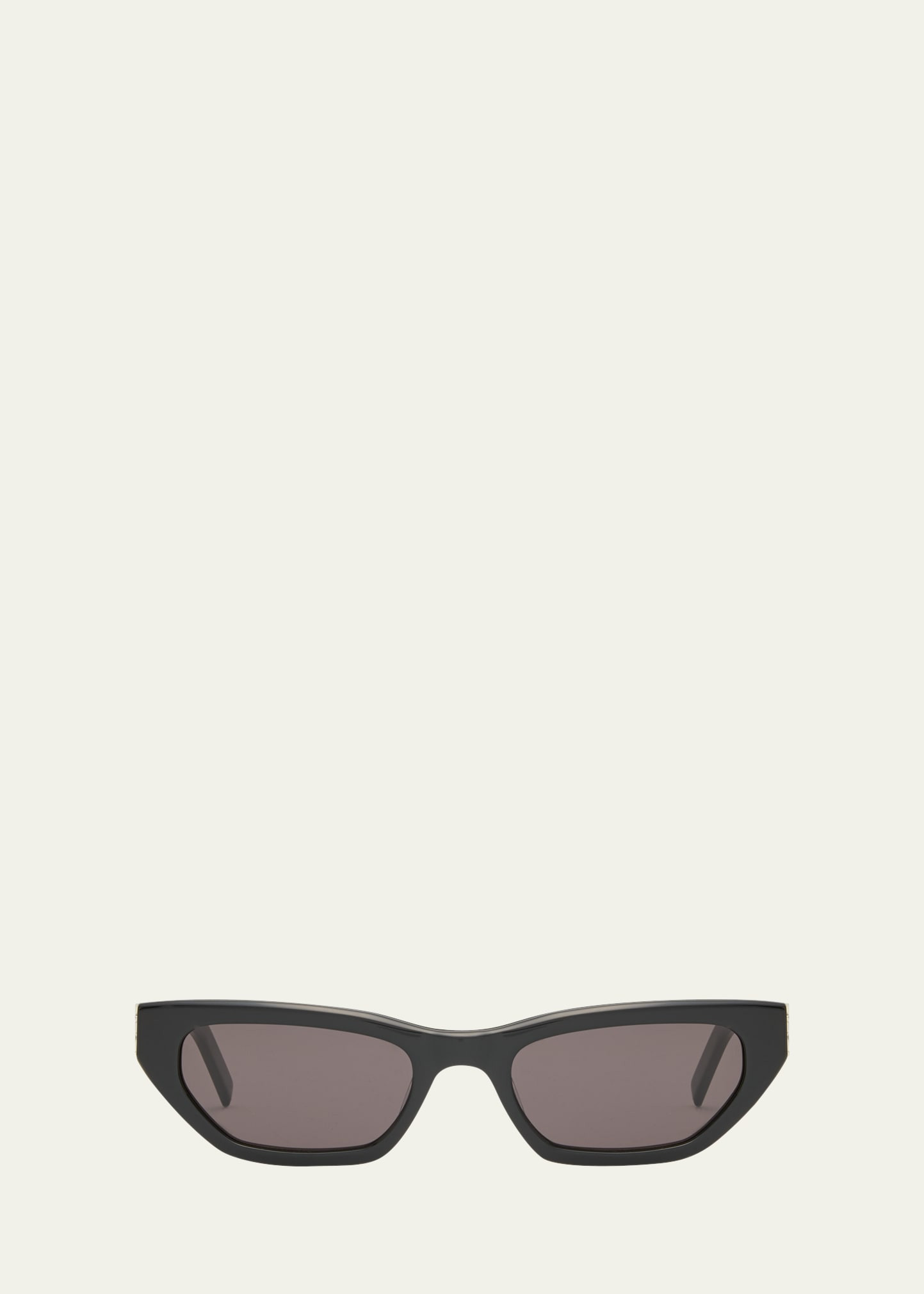 Saint Laurent YSL Plastic Cat-Eye Sunglasses | Bergdorf Goodman