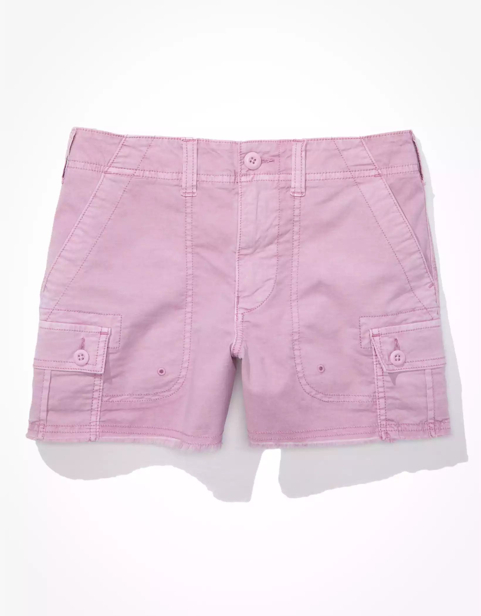 AE Snappy Stretch '90s Boyfriend Cargo Short | American Eagle Outfitters (US & CA)