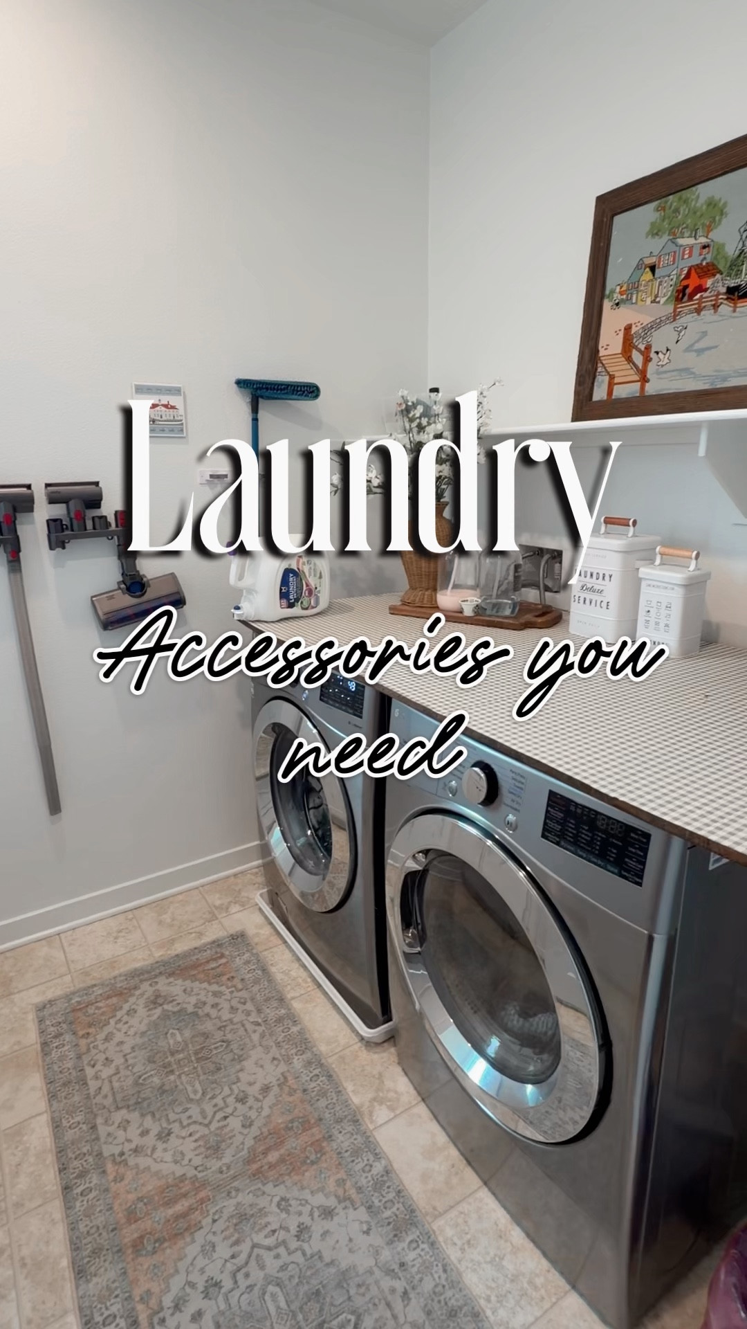 If you need to utilize your laundry room space better , here are a few items that I highly recommend. 

Space saving , laundry room, home space , laundry , Amazon finds, Amazon home 

#LTKstorytime #LTKmorningroutine #LTKmomlife