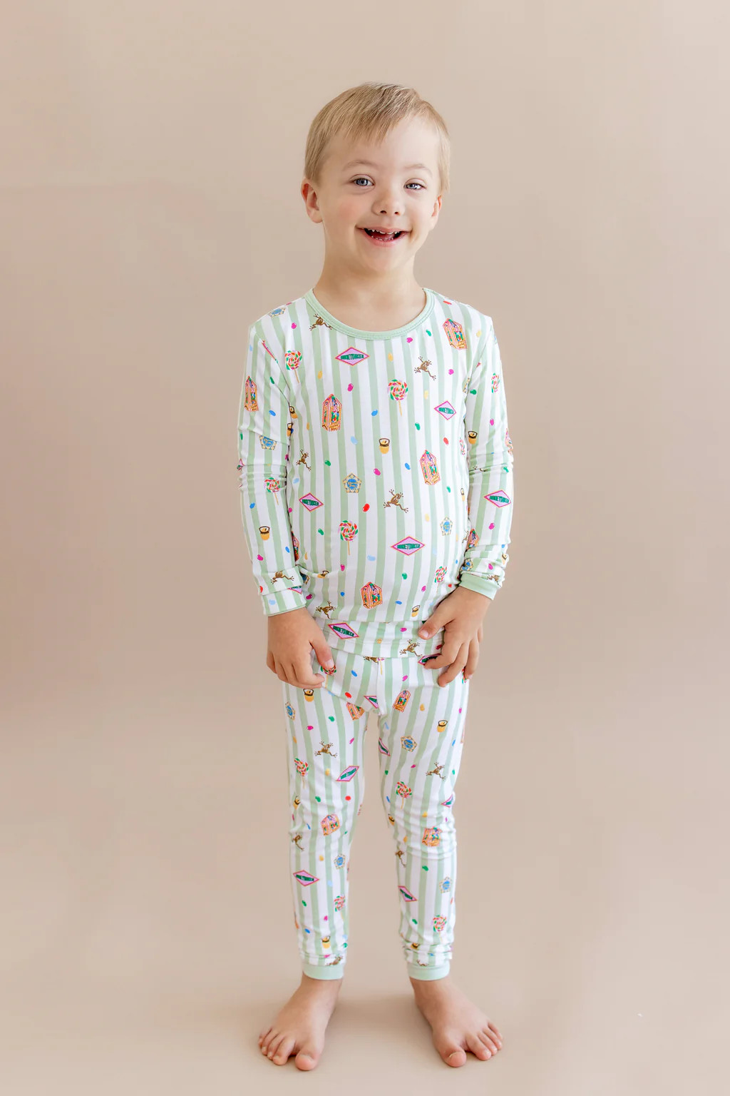 Long Sleeve Pajamas in Honeydukes | Kyte Baby