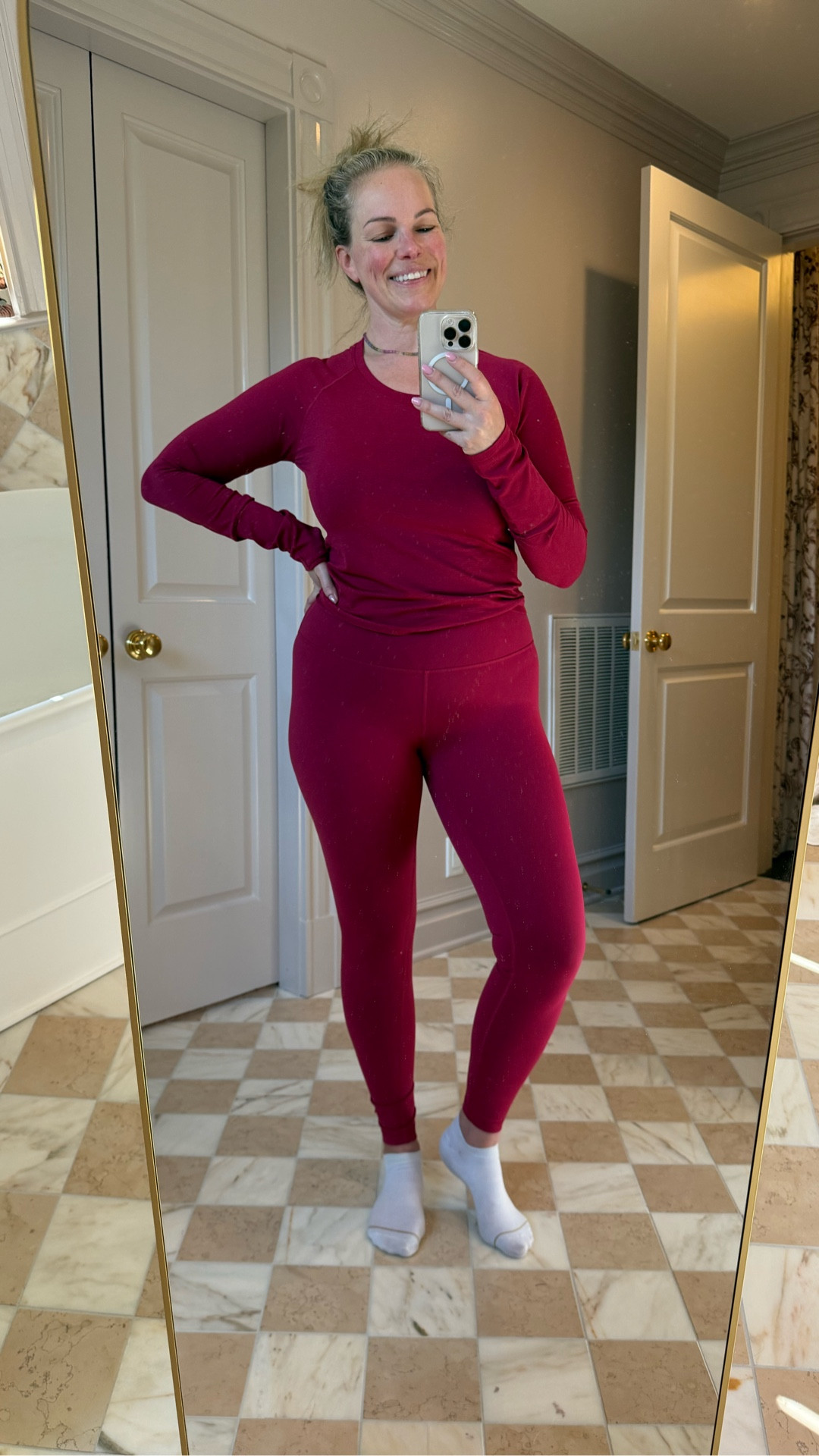 Sale pieces from @lululemon in a trending color! The leggings are on sale for $49 and the top is marked down to $54! Hyping myself up to move more with some cute workout clothes haha (anyone else??) linking some other great pieces that are in their sale too!

#LTKfitnessgoals #LTKootd #LTKSaleAlert