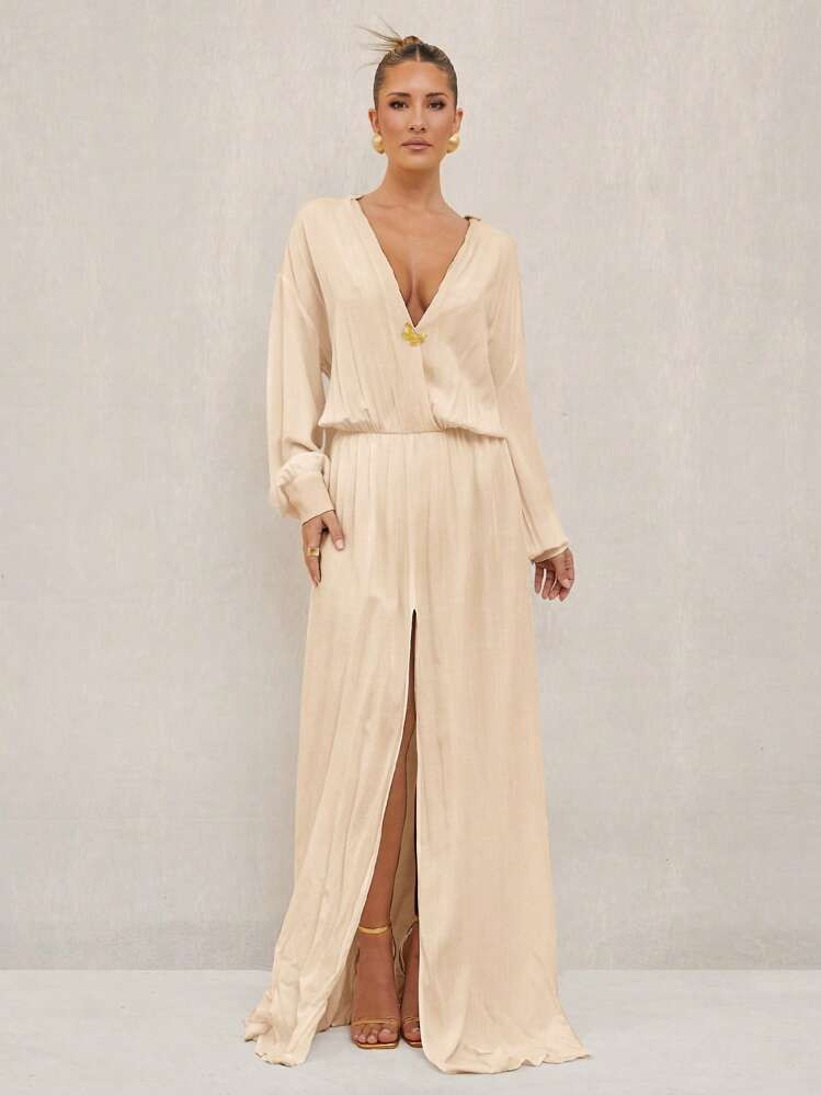 Lumalex Vestido Largo Premium Para Fiesta/Festival De Primavera/Boda Para Mujer | SHEIN