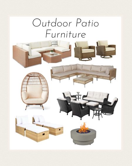 Outdoor patio furniture 

#patio #amazon #outdoorfurniture

#LTKstyletip #LTKhome #LTKSeasonal