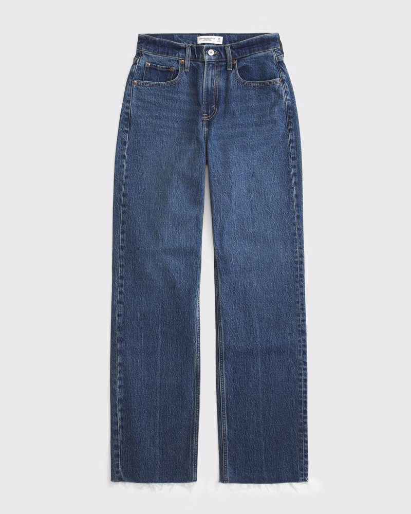 Women's High Rise 90s Relaxed Jean | Women's Bottoms | Abercrombie.com | Abercrombie & Fitch (US)