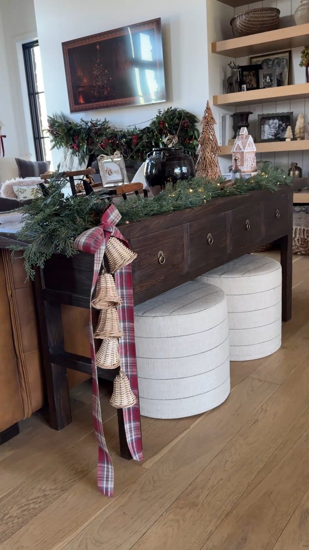 Christmas console table styling with our new vintage table from Blanc Marie Boutique. 

#christmasdecor #consolestyling #christmasdecorstyling #holidayhome #livingroomfurniture #consoletable #sofatable #christmasgarland #christmasdecor #canadianhomefinds

#LTKHome #LTKHoliday #LTKSeasonal
