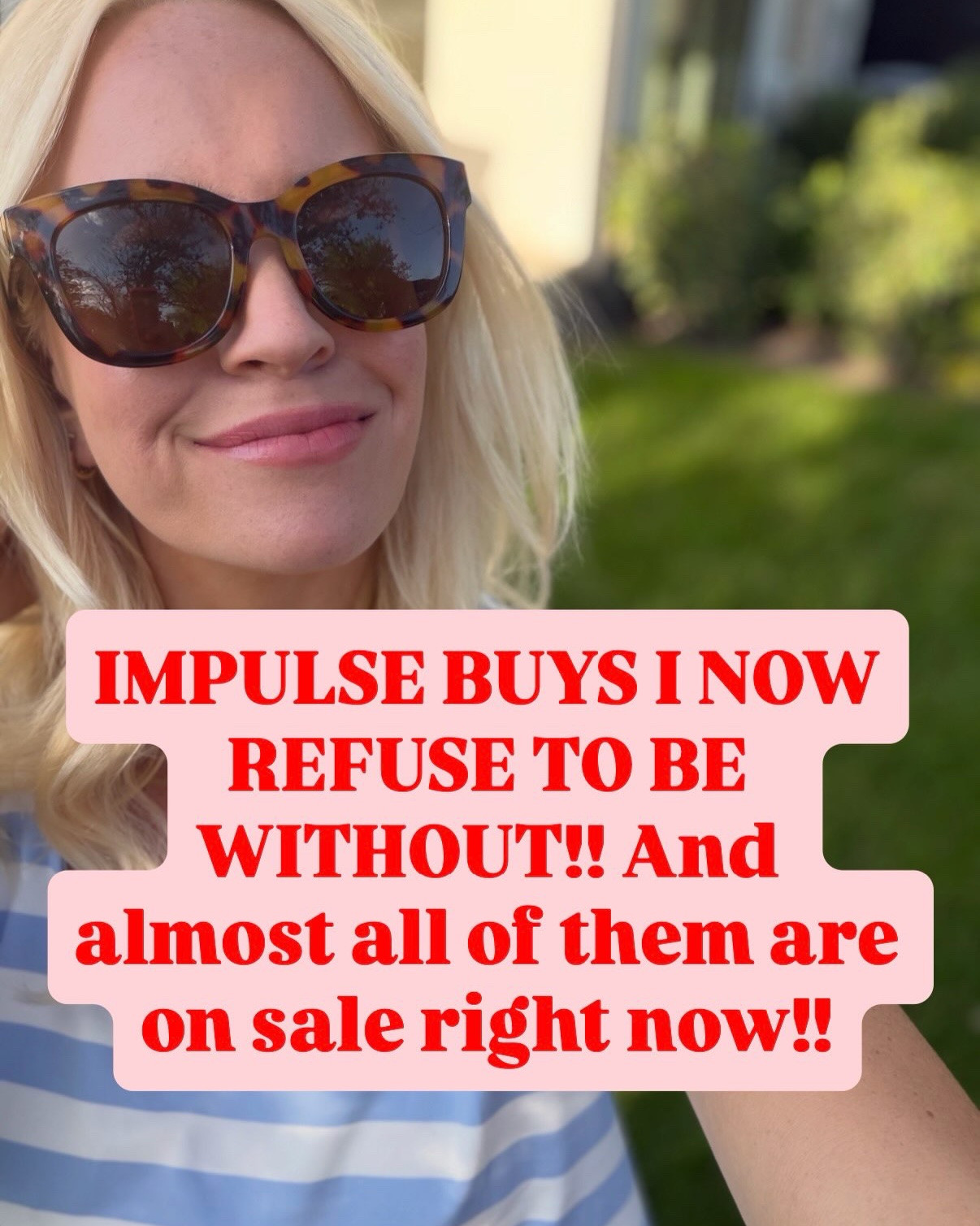 Comment SHOP and I’ll send you links! Impulse buys I now won’t be without! And almost all on sale for Memorial Day weekend