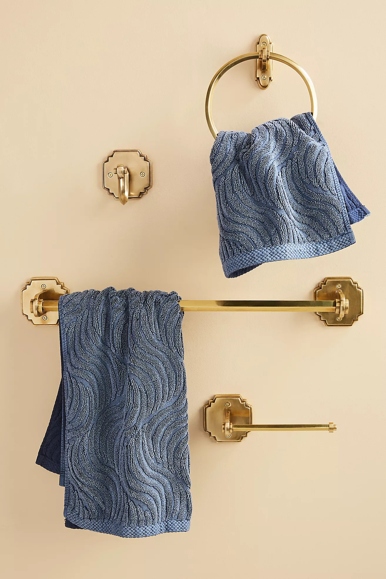 Raina Brass Towel Bar | Anthropologie (US)