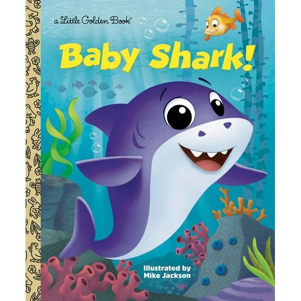 Little Golden Book: Baby Shark! (Hardcover) | Walmart (US)