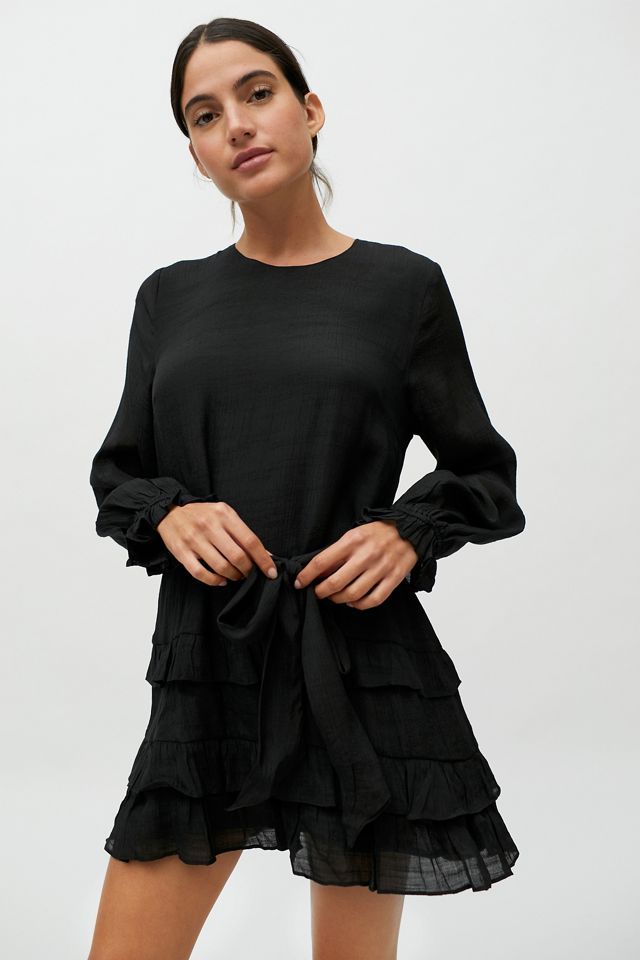 MINKPINK Arak Frill Mini Dress | Urban Outfitters (US and RoW)