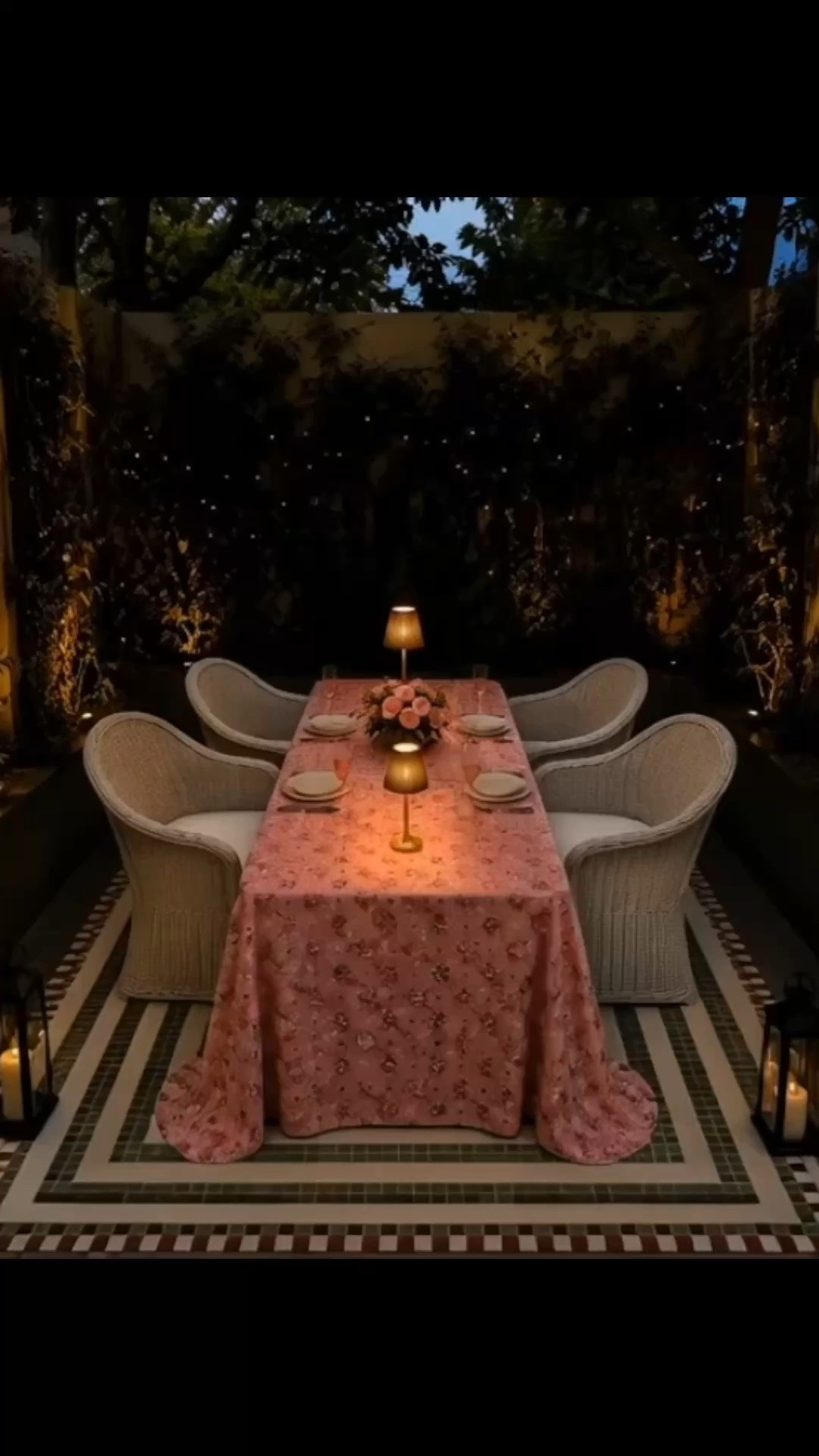 Some of my favorite summer moments happen right here.

A floral tablecloth, comfortable woven dining chairs, fresh flowers, candlelight, and a warm glow as the sun disappears. There’s no rush, no agenda—just a beautiful outdoor dinner that lingers long after the plates are cleared.

These are the evenings that make summer feel unforgettable.

✨ Shop this outdoor dining look and create your own backyard getaway.

#OutdoorDining #SummerTablescape #OutdoorLiving #PatioDining #BackyardStyle #WovenDiningChair #RechargeableLamp #FloralTablecloth #OutdoorEntertaining #GardenDinner #CoastalStyle #LTKHome

#LTKdayinmylife #LTKHome #LTKSaleAlert